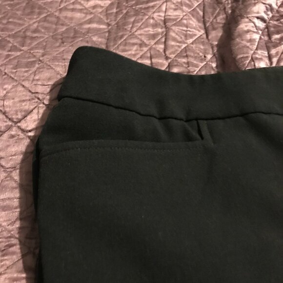 Ninety woman size 20W black ankle length pants with embellishment at ankles. - Picture 5 of 11